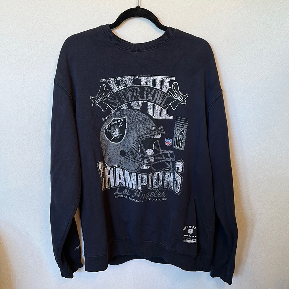 Vintage Raiders Crew Neck sweatshirt size L